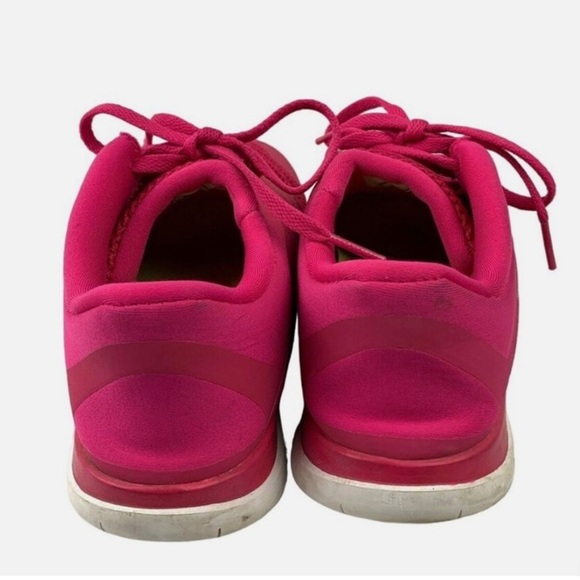 Nike Women's Free 4.0 v4 642200 678 Running Shoes Sz 9 Vivid Pink/White - Picture 4 of 8